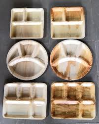 Areca Compartment Plates